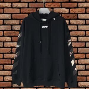 off-white black hoodie